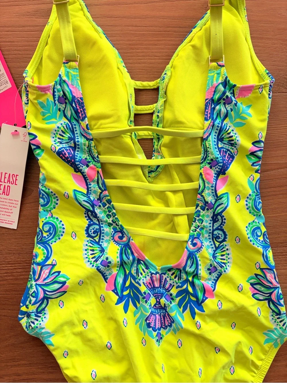 Lilly Pulitzer Jaspen One-Piece Swimsuit Pineapple Riviera NWT